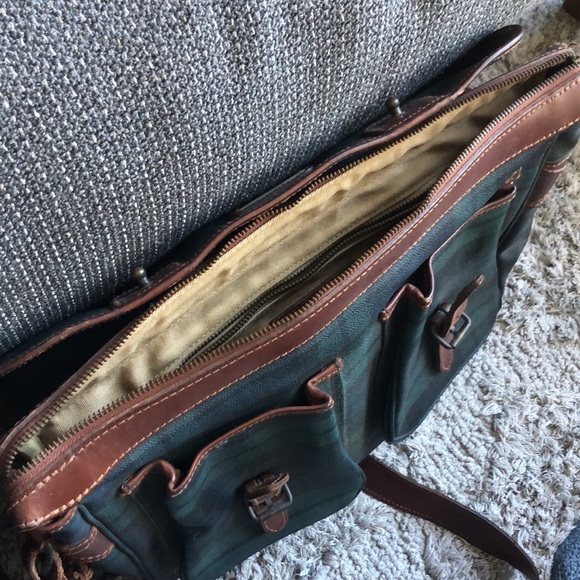 Vintage Polo Ralph Lauren leather brief bag - Picture 6 of 7